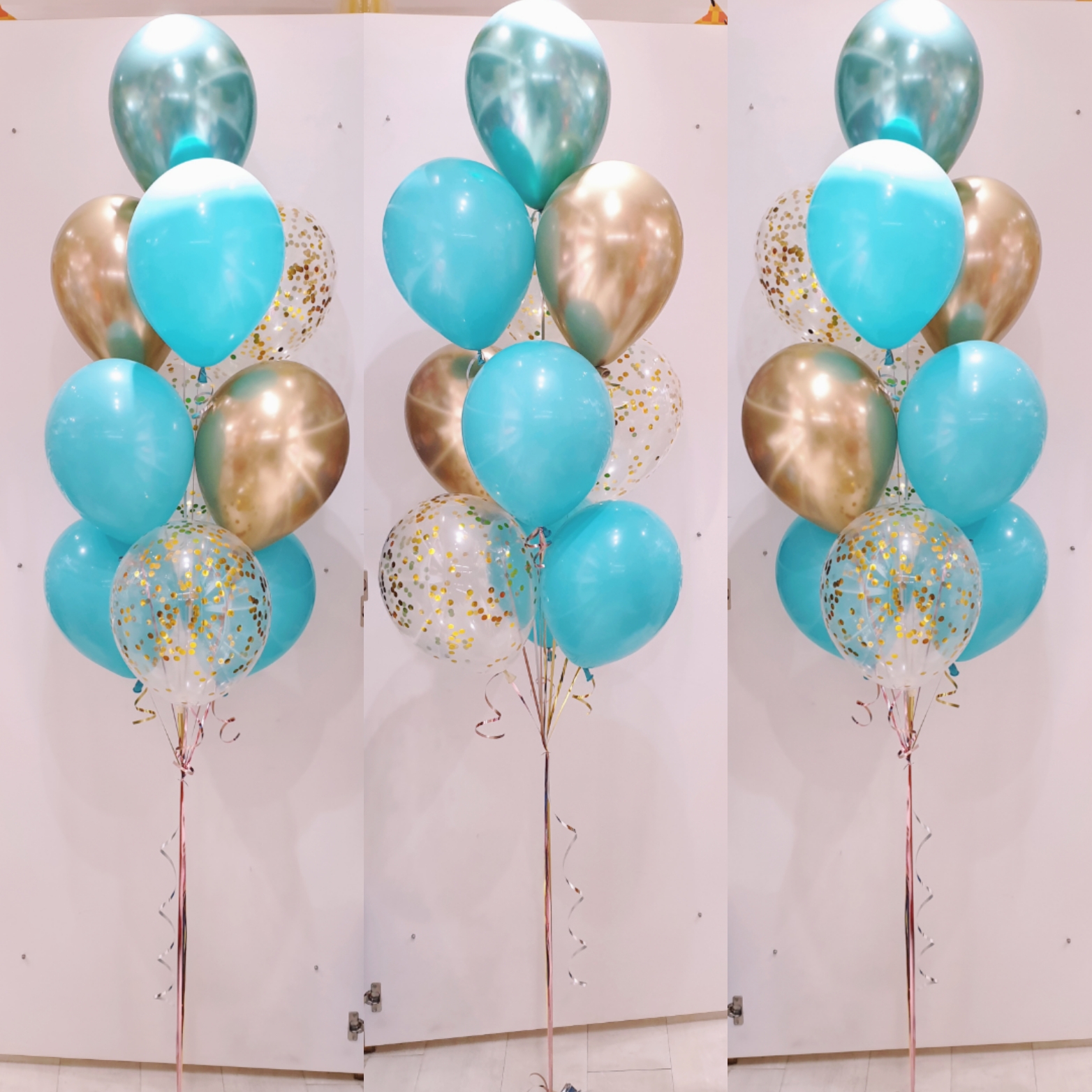 tiffany blue balloon arch